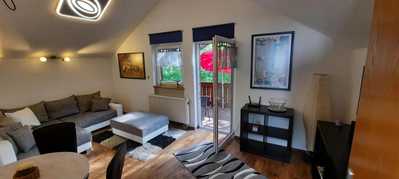 Ferienwohnung Wildgatter Grafenwiesen Bagian luar foto